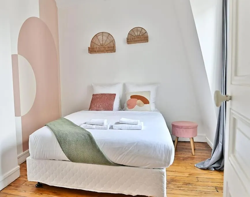 Apartment Magnifique Rose A #garemontparnasse *